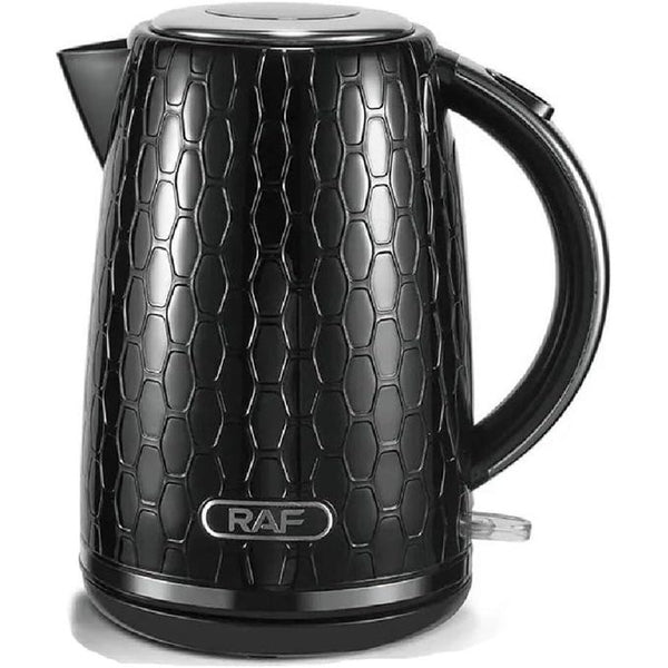 غلاية كهربائية من RAF، هيكل بلاستيكي، سعة 1.7 لتر، 2200 واط، موديل R.7939