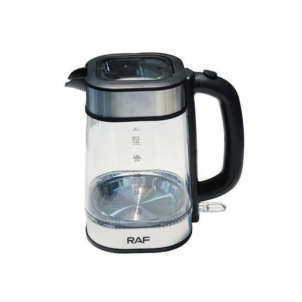 غلاية كهربائية من راف، 2000 واط، أسود R.7890