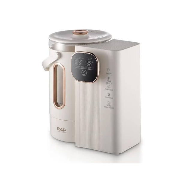 غلاية كهربائية رقمية RAF مع مؤقت. ٨٠٠ واط. سعة ٣ لترات. بيضاء. R.7914