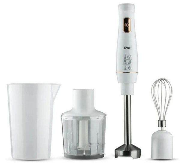 خلاط يدوي راف 4 في 1، أبيض، 800 واط، موديل R.331W