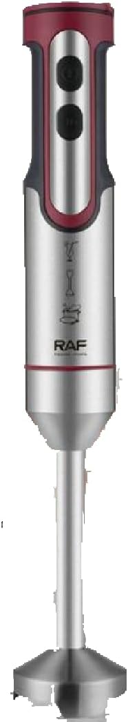 خلاط يدوي من الفولاذ المقاوم للصدأ من RAF، فضي، 1600 واط، موديل R.279