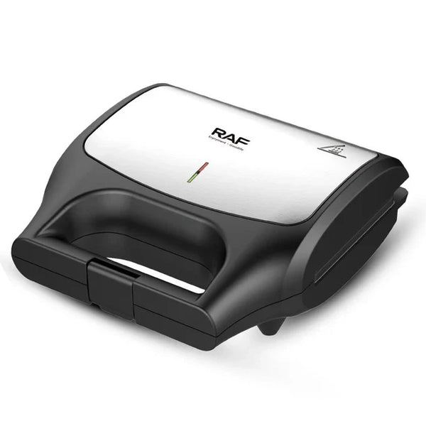 RAF 3-in-1 Sandwich Maker, Black & Silver, 800 Watt, Model R.549