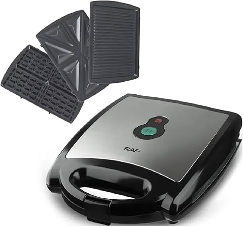 RAF Sandwich Maker 3×1 1200watt R.236