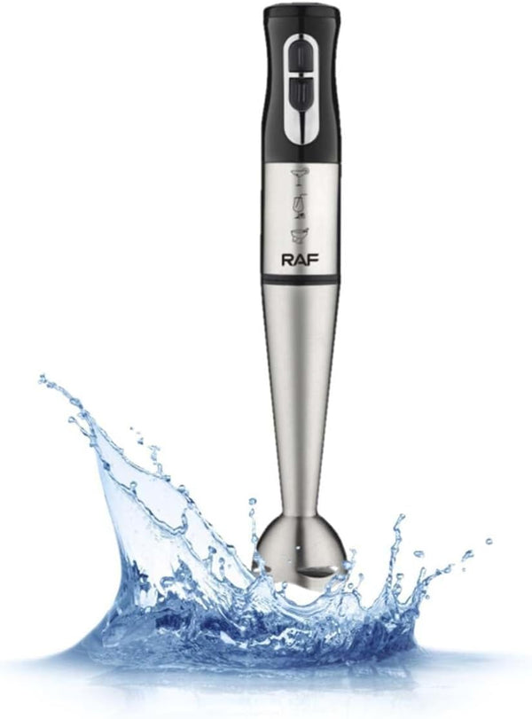 خلاط يدوي RAF، 800 واط، أسود، موديل R.275