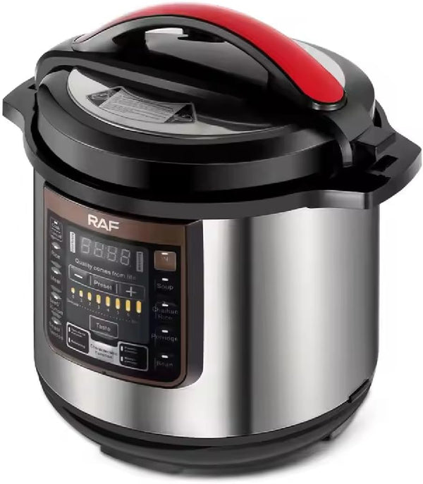 طنجرة ضغط متعددة الوظائف من الفولاذ المقاوم للصدأ من RAF سعة 12 لترًا / 1600 واط (R.182)