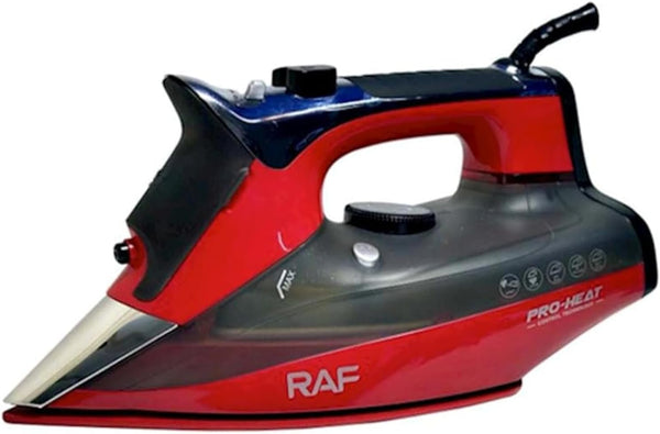 مكواة بخار كهربائية من راف، لون أحمر، 2800 واط، موديل R.1151