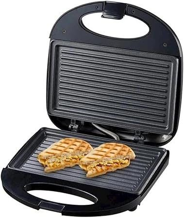 RAF Sandwich Maker, Black, 850 Watt, Model R.200