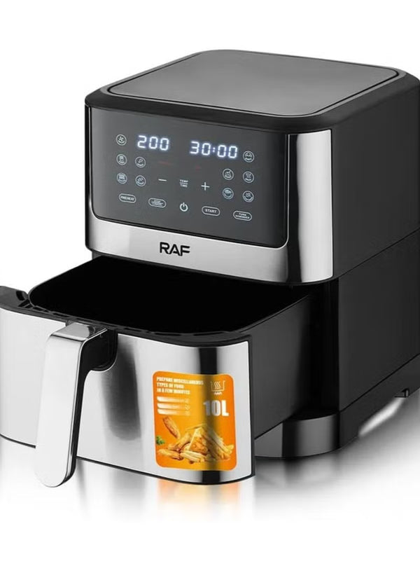 RAF Air Fryer, Digital, Black, 1800 Watt, 10 Liter, Model R.5339
