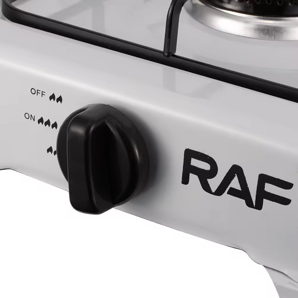موقد غاز للطهي المنزلي من RAF، أبيض، موديل R.8032