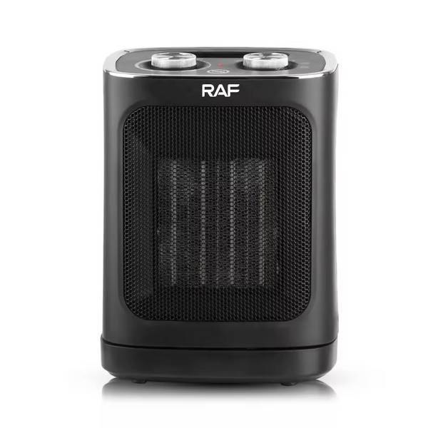 مدفأة مروحة سيراميك من RAF، لون أسود، 1800 واط، موديل R.1188B