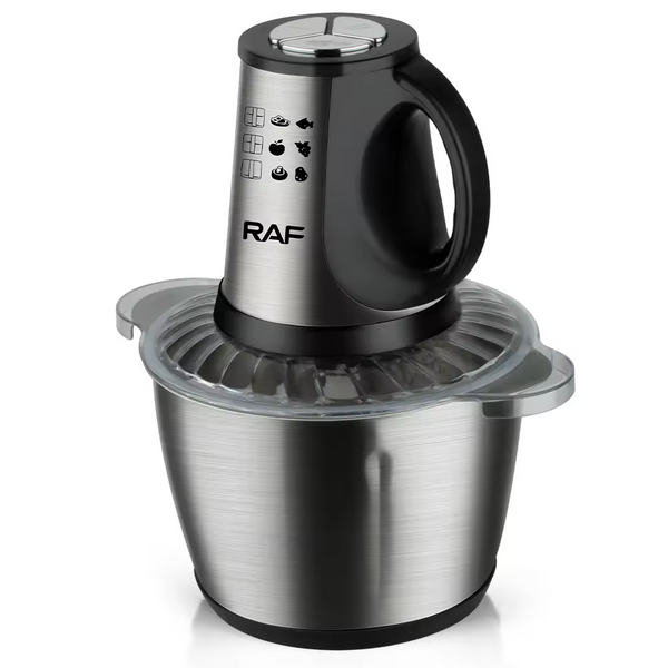 RAF Food Processor, Silver, 1000 Watt, 3 Liter, Model R.7032