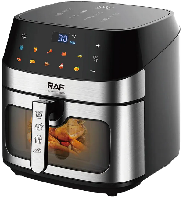 RAF Air Fryer, 1700 Watt, 8 Liter, Touch Digital Display, R-5288