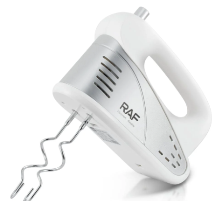 خلاط يدوي كهربائي من راف، أبيض، 400 واط، موديل R.6660W