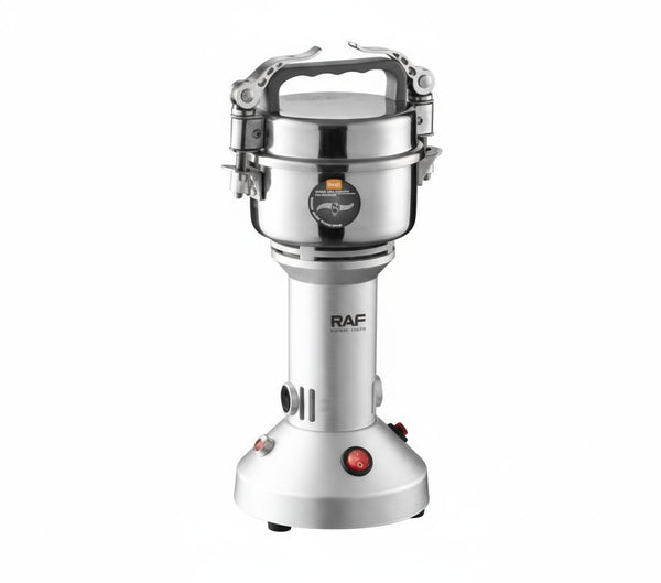 RAF Electric Coffee Grinder, 1200W, Silver, Model R.7158