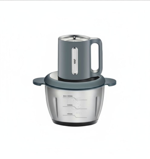 RAF Electric Meat Grinder, 800W, 3L Stainless Steel Bowl, Model R.7721G